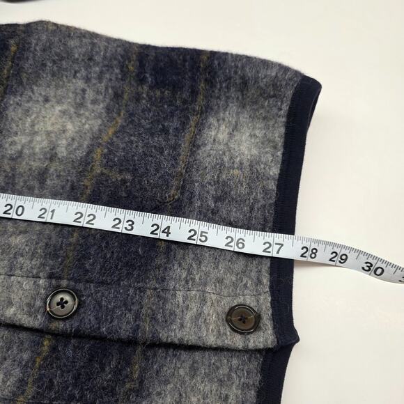 Universal Works Wool Button Down Cardigan Chore Sweater Grey Men's READ - Picture 11 of 11